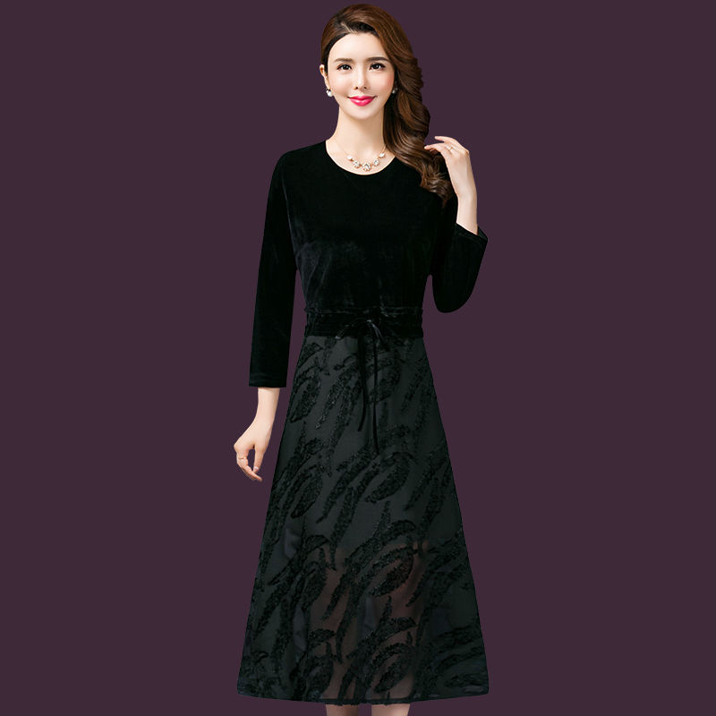 谁说高贵一定穿旗袍?大错特错!下面新款秋裙,能衬出你高贵气质