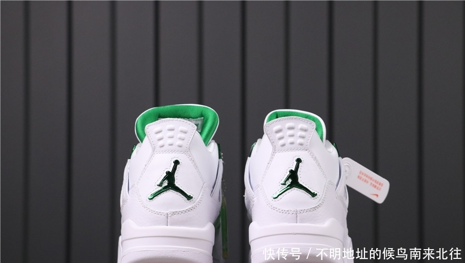  「Pine」Nike Air Jordan 4 Pine Green新配色白中带绿更加好看！