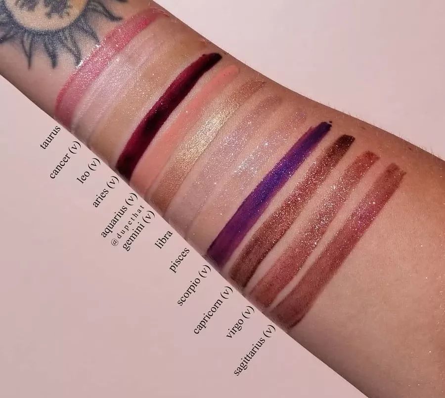 星座系列彩妆种草 || 平价颜值高，百婚都不够!