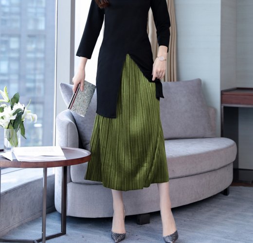 连衣裙+打底裤，特土!试试新款秋季套装，款款洋气又美嫩