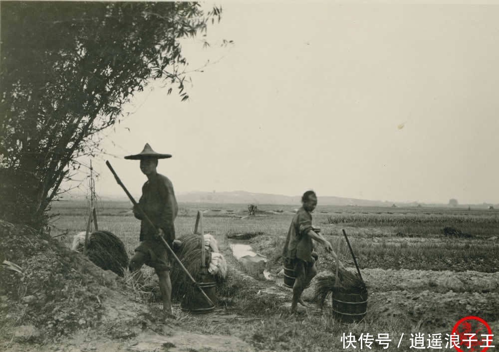  「清末」老照片：清末宣统皇帝时代的农民和农村