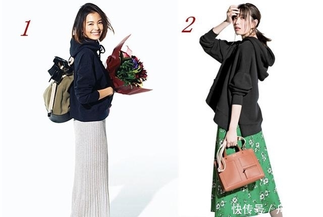  连帽衫：如何学日本女孩，不管穿裤子还是裙子，只要搭上卫衣时尚又减龄