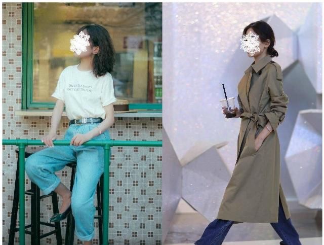  「适合」牛仔裤子的显高穿搭方法，好搭还显瘦，那样穿就没错