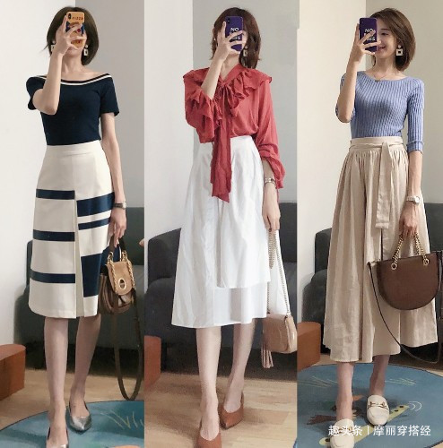  #时髦#春季想要时髦+温柔，裙子必不可少，你喜欢的它都有