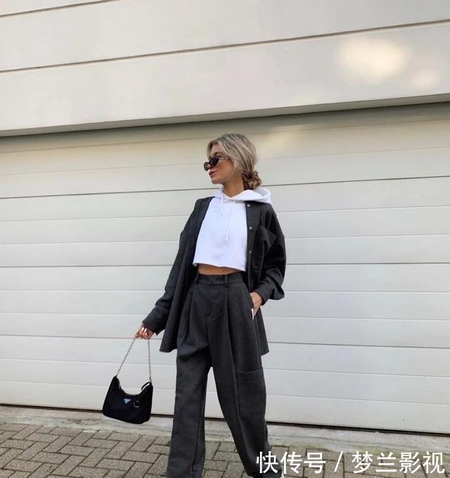 【初春】卫衣+阔腿裤,这2020年初春不一样的时尚,美翻了