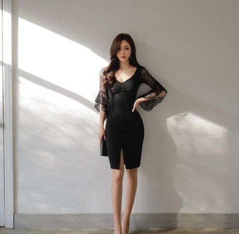 被孙允珠美到窒息，镂空蕾丝还能再性感一点！