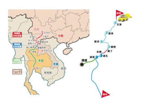 一条高速公路贯穿“三国”全长1800多公里，自驾游可以出国了