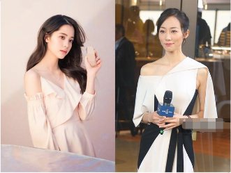 欧阳娜娜18岁穿露肩裙比35岁韩雪还女人，网友:太成熟了