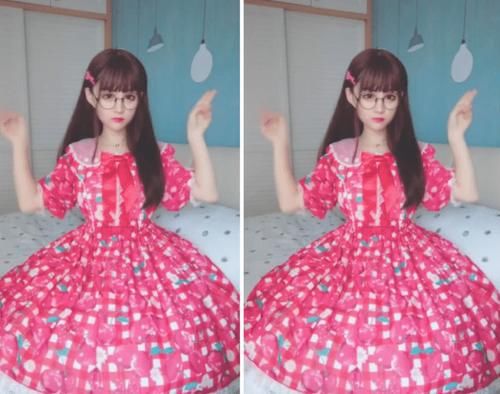  『怒而』小姐姐本是百变洛丽塔装，被叫萝莉后怒而剪发，结果却意外的帅！