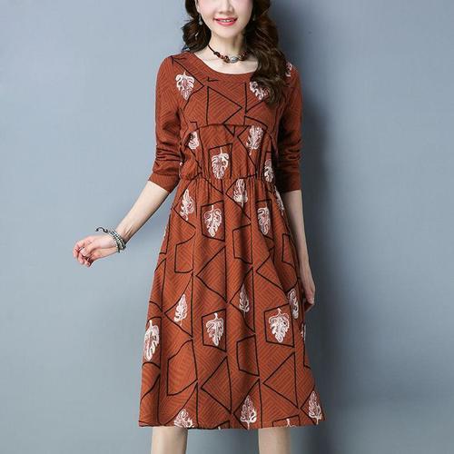 谁说棉麻越素越好看，瞧瞧下面这些棉麻装，洋气减龄又高雅，美爆