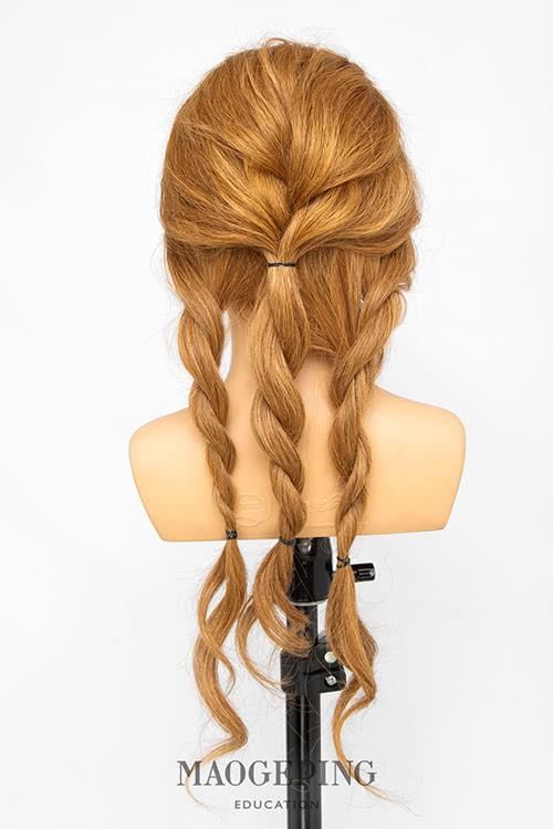  #编发#森系新娘编发，浪漫又唯美