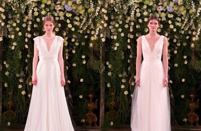  【蓝色】Jenny Packham2019高级定制婚纱礼服，春天小精灵繁花似锦为伴，英式风格