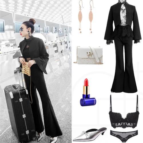 别穿牛仔裤啦，时尚套装穿搭技巧，经典时髦，高级优雅又有气质