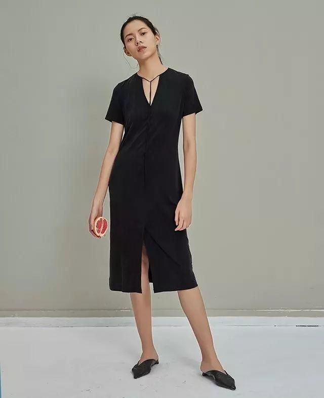 不挑身材的衬衫裙,气质满分