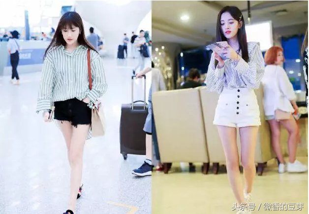 当76斤鞠婧祎撞上100斤李艺彤，终于知道铅笔腿和筷子腿谁厉害了