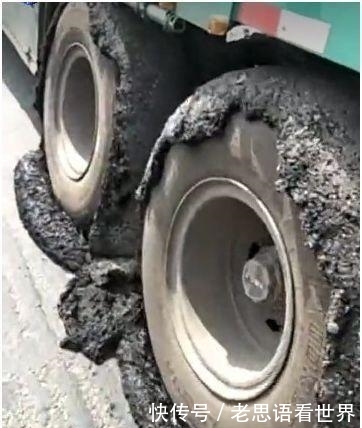 货车速度越来越慢，司机下车检查故障时，看到的画面让他两眼发直
