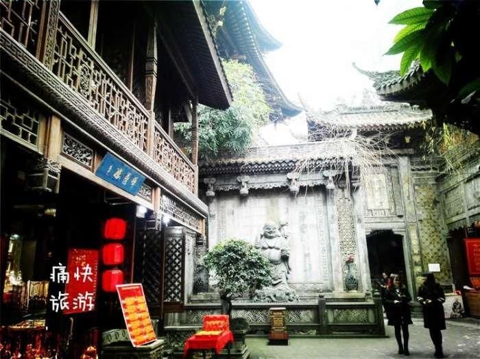 “闹中取静”的重庆罗汉寺