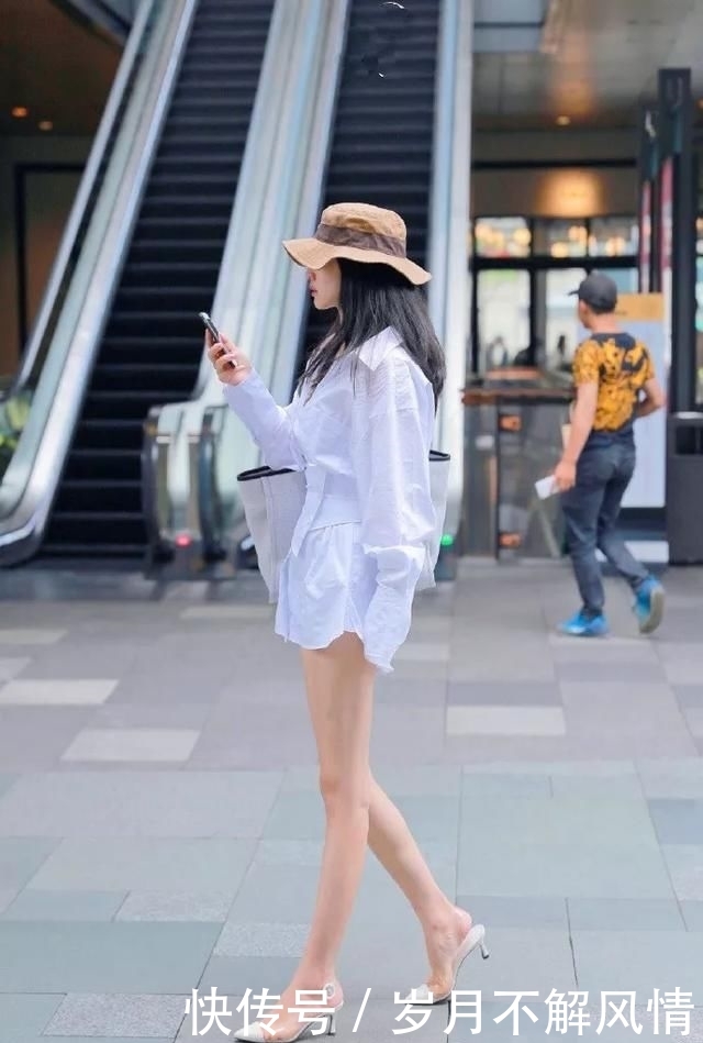  「性感」高跟鞋遇上吊带，成熟中带着性感
