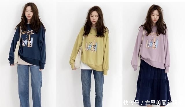  #卫衣#越简易越高級，初春换掉轻巧简洁的穿衣搭配，舒服好看出行轻轻松松又自得