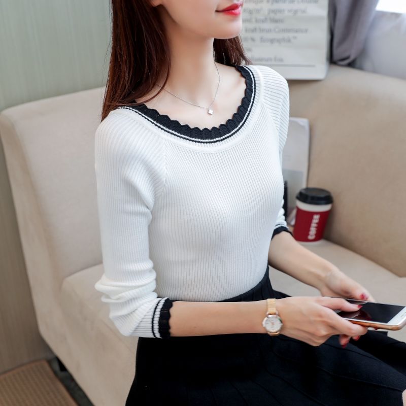 女士性感紧身微透打底衫,尽显好身材,魅力四射