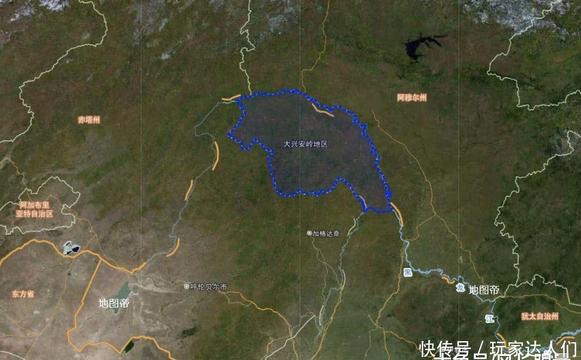  大兴安岭地区|黑龙江大兴安岭地区驻地加格达奇, 为何在内蒙古境