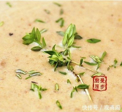  【浓汤】野生菌菇奶油浓汤