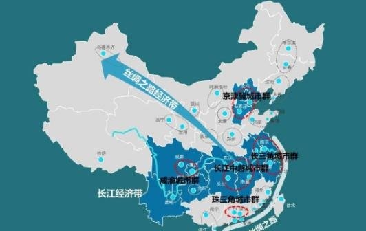 国内最厉害的4个城市群，哪个有希望成为世界四强你看好谁