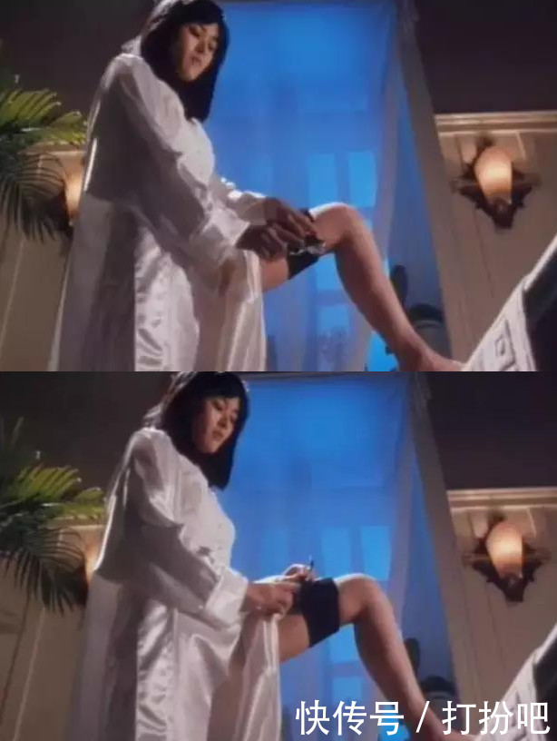 只晓得关之琳美的惊艳，却不知道她腿更惊艳！“漫画腿”也不过如