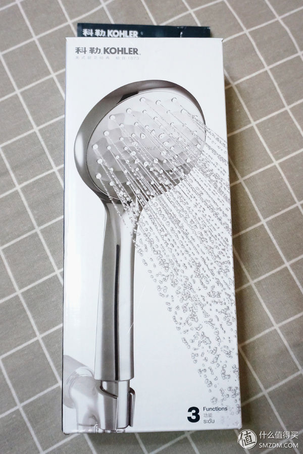 大品牌好羊毛--科勒AWAKEN晨雨多功能手持花洒