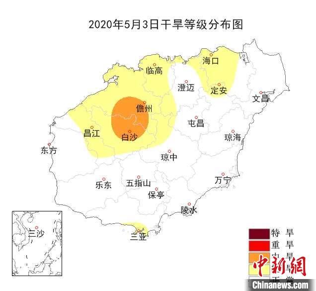  「局地」海南大范围高温来袭 局地达40℃以上