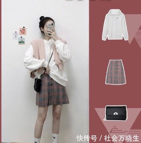  #上身#娇小女生的春天，五套短裙的上身效果不用说，值得“种草”