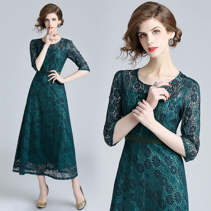 1米5的老婆，出门穿欧货连衣裙，时髦显高显嫩