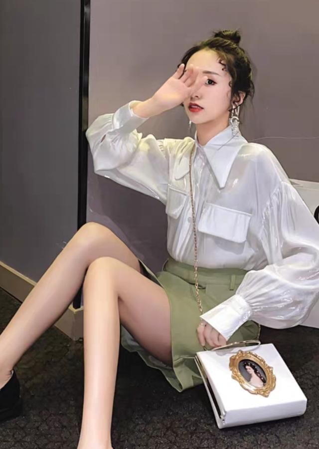  [没错]2020年超火的“人鱼姬”衬衫，精致中自带高级感，盘它准没错