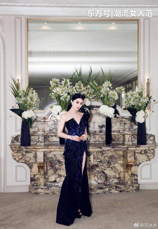 36岁范冰冰现身，裙子都要撑破了，这身材李晨能hold住么