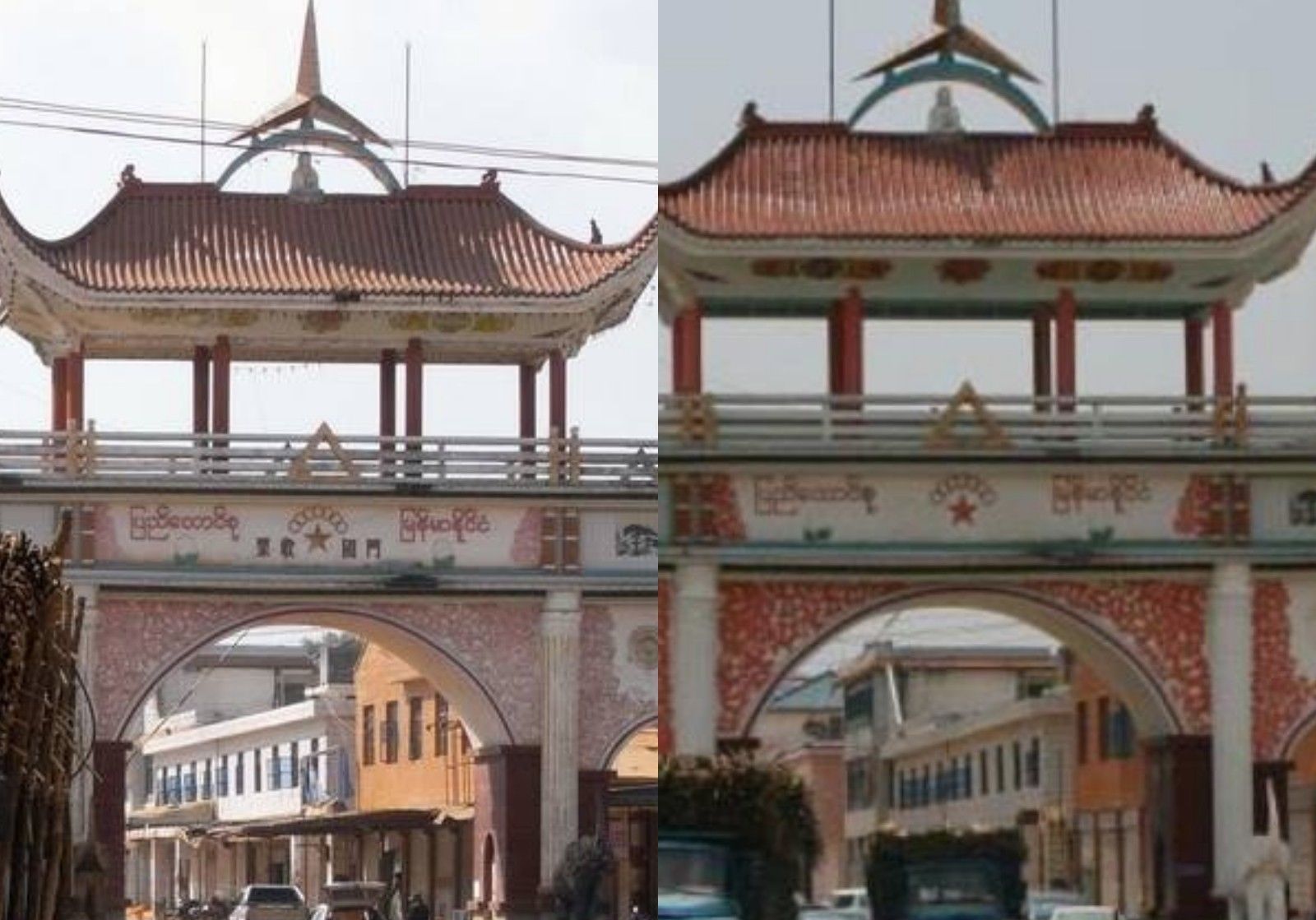 实拍缅甸果敢现状，以前说中文用人民币的地方已经都被缅文替代了