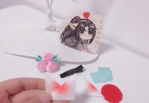  『花苞』古风花苞发夹自己做，美翻了！附教程