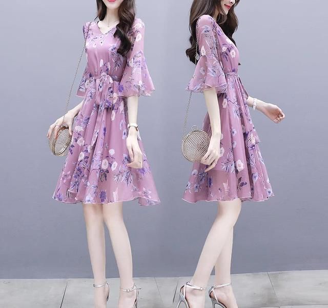 40岁的大龄女人要精心打扮，多穿这些精致裙，洋气，简直美翻天