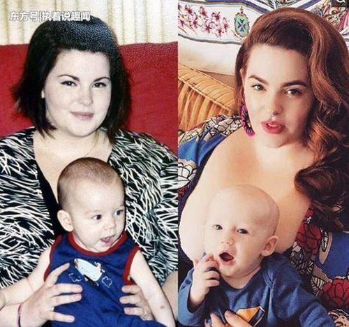 美国女子怀孕后变胖遭丈夫抛弃，如今她改变自己成为模特！