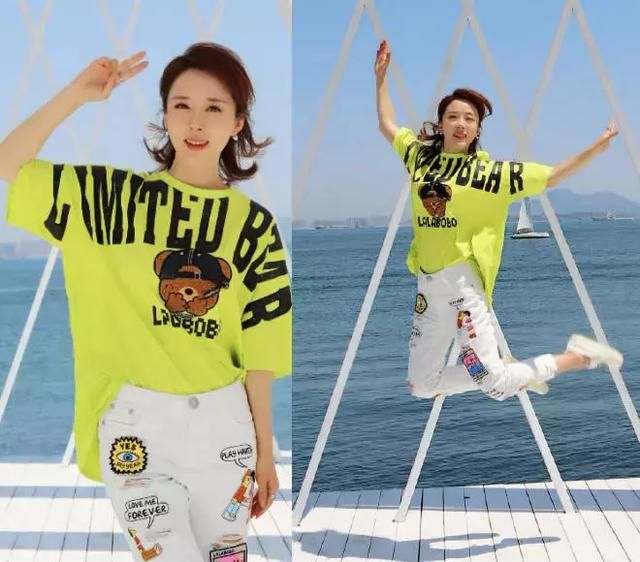 《宝莲灯》里面的嫦娥，40岁颜丹晨近照把自己活成少女模样