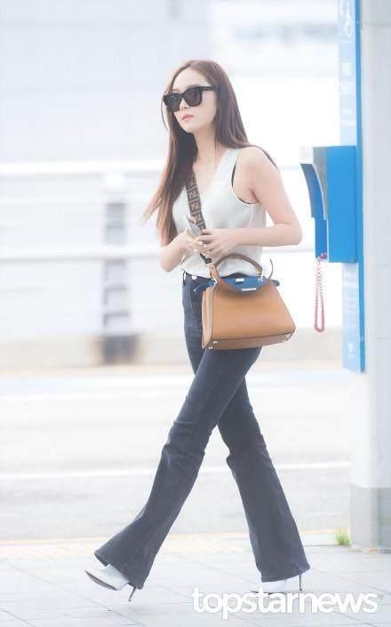 162郑秀妍和168林允儿同穿长裤，网友：这身高差可不止6厘米！