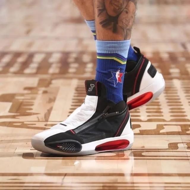  「球鞋」NBA球员上脚：塔图姆这赛季穿的球鞋，超多AJ34个人配色！