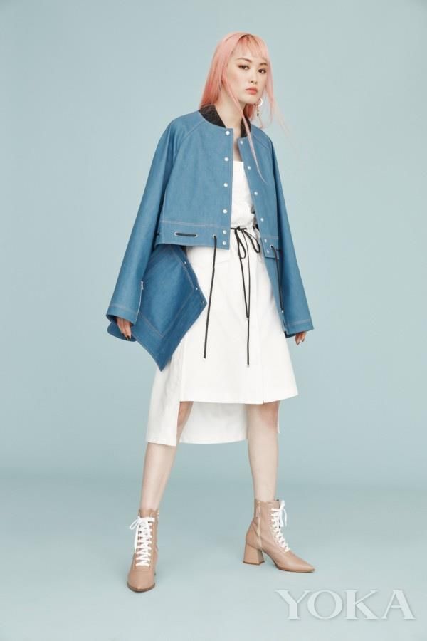 气质女神藤堂静最爱的穿搭|走进白色风暴中心