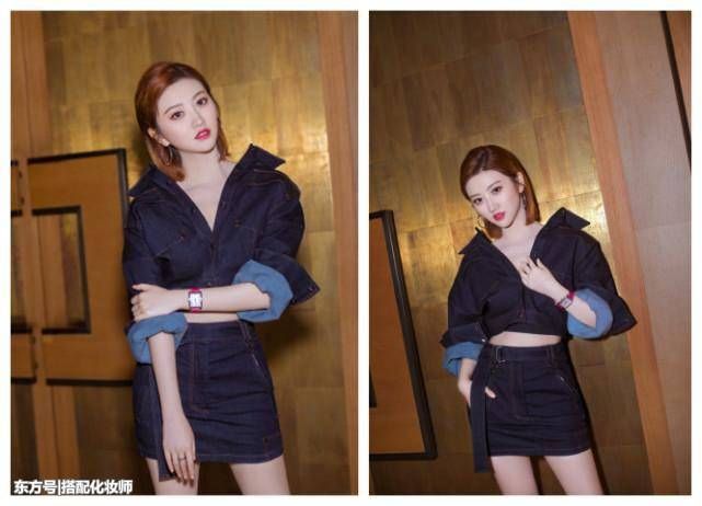 景甜，沈梦辰等人都穿露脐装，一个个都对自己身材这么自信？