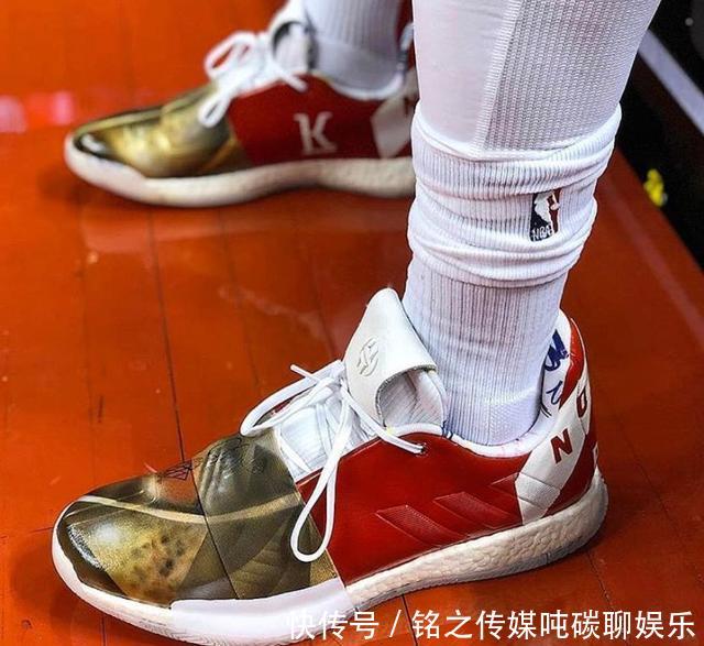  [战靴]NBA球员上脚：哈登4代张飞配色，洛瑞的总冠军战靴很帅！