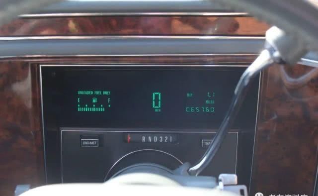  汽车制造：一张1991年的凯迪拉克 Brougham价格单