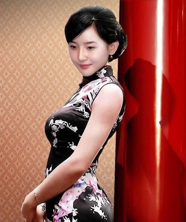  『漂亮』在我国的旗袍裙究竟有多漂亮？看过这种旗袍美人，网民砰然心动
