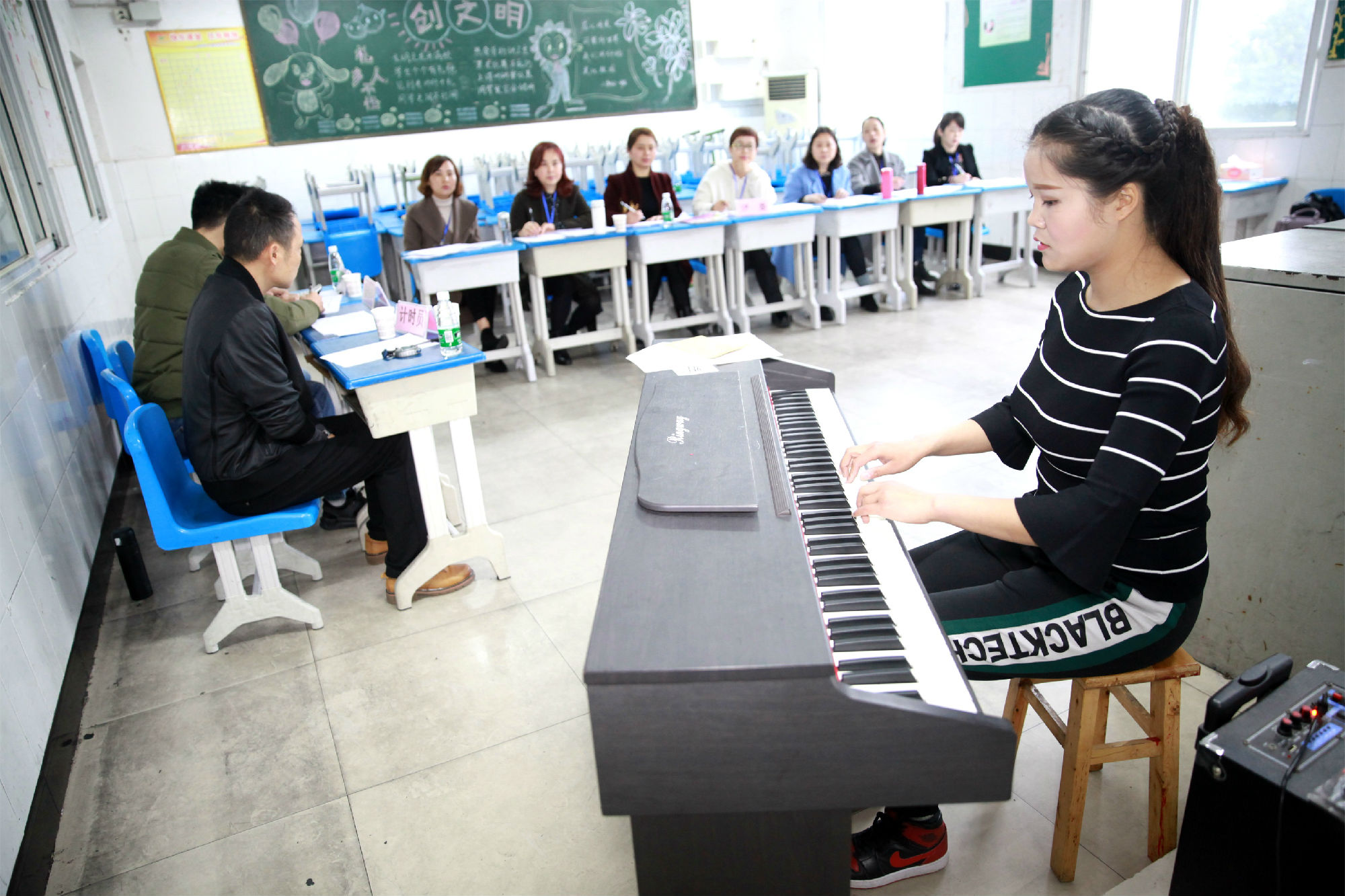 阆中市2017年下半年公开招聘中小学教师面试
