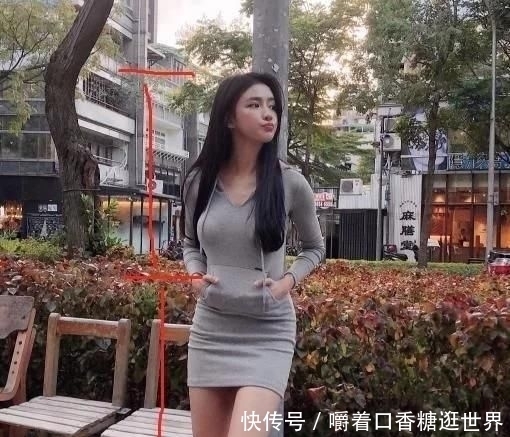  蔡卓■难怪大家都喜欢身材好的女孩，蔡卓宜穿普通紧身裙