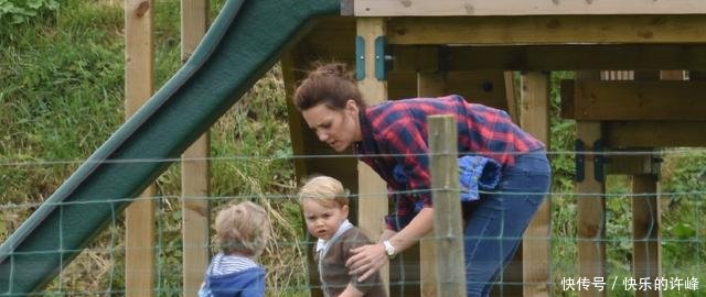 凯特王妃公众前后“两副面孔”带乔治时候的穿搭太土了吧