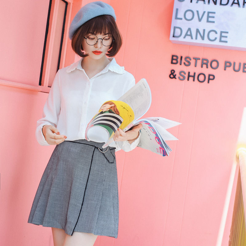 别错过这样的娃娃衫，配小脚裤来穿，真的美绝了